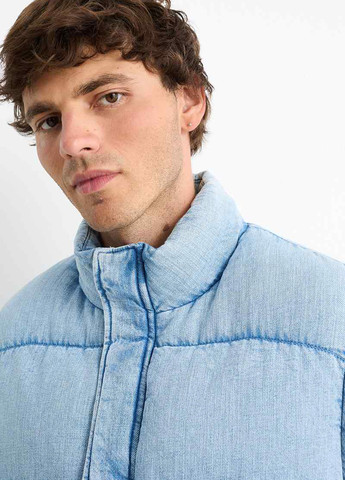 Голубая демисезонная куртка C&A