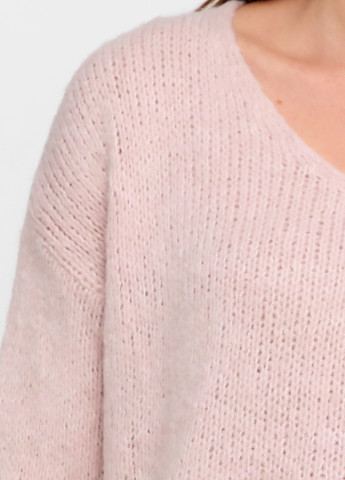 Светло-розовый демисезонный джемпер джемпер Italy Moda