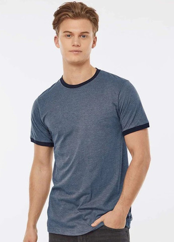 Темно-синяя футболка Tultex