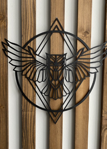 Настенный Декор Панно Картина Лофт Из Металла Сова Home (256522769)