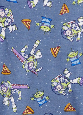 Синя всесезон піжама (лонгслів, штани) лонгслів + брюки Gap