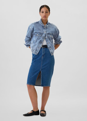 Синя демісезонна куртка Gap