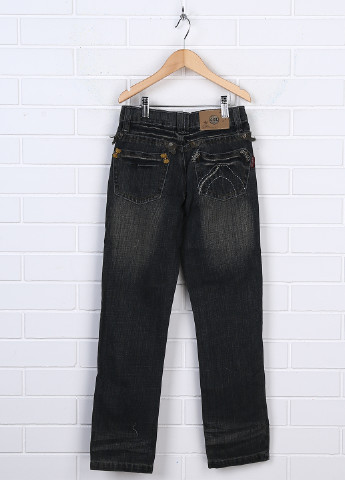 Серые демисезонные со средней талией джинсы Colabear