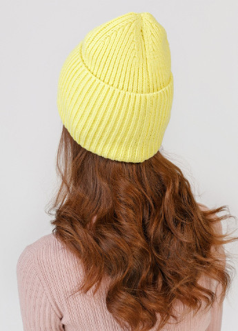 Кашемірова зимова тепла жіноча шапка без підкладки 330208 Merlini (254281134)