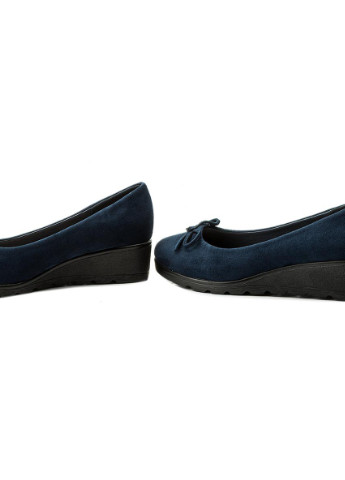 Синие осенние туфлі ws1599-1a Clara Barson