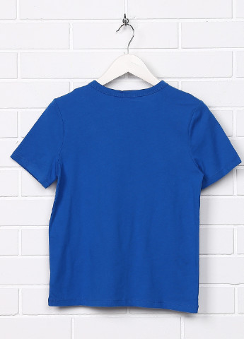Светло-синяя летняя футболка Gap