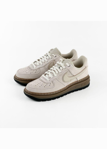 Світло-бежеві Осінні кросівки hv2531-100 Nike Air Force 1 Low Luxe