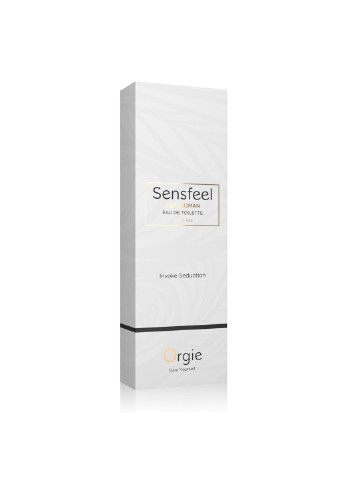 Жіноча туалетна вода SENSFEEL + афродизіак, 10 мл ефективна феромон-технологія Orgie (253518091)