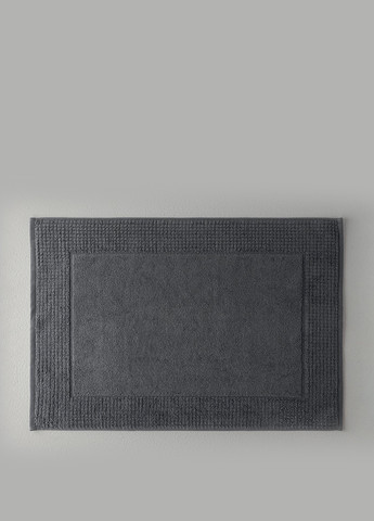 English Home рушник для ніг, 50х70 см однотонний темно-сірий виробництво - Туреччина