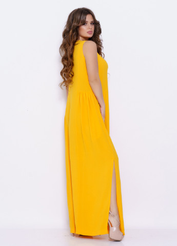 Жовтий кежуал сукня Issa однотонна