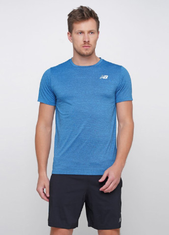 Синяя футболка New Balance Sport Tech