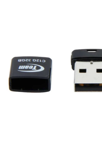 USB флеш накопитель (TC12G32GB01) Team 32GB C12G Black USB 2.0 (232750161)