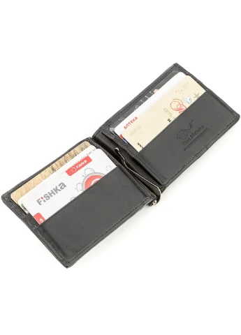 Кожаный зажим для купюр 11,5х7х1 см Stingray Leather (253173905)