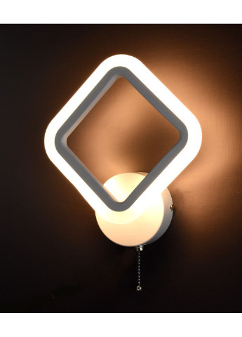 Бра настінний LED 2400/1S-wh Білий 8х22х34 см. Sunnysky (253626022)