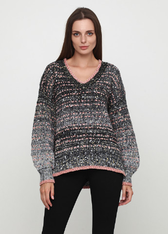 Графитовый зимний пуловер пуловер Stella Milani