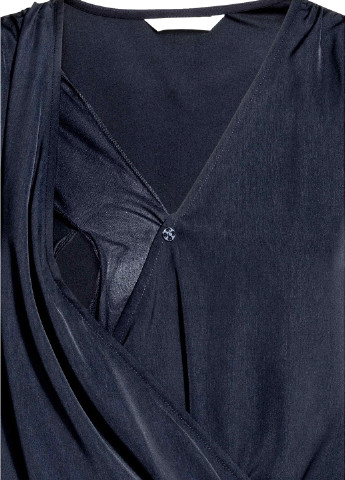 Темно-синя кежуал сукня для годуючих на запах H&M однотонна