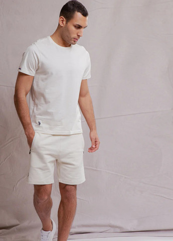 Кремовая футболка U.S. Polo Assn.