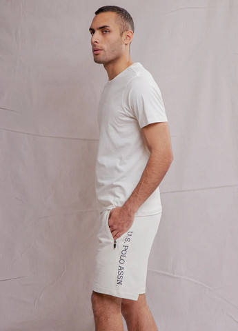 Кремовая футболка U.S. Polo Assn.