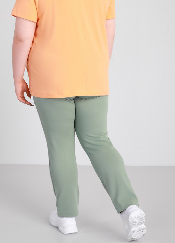 Светло-зеленые спортивные демисезонные зауженные брюки Promin