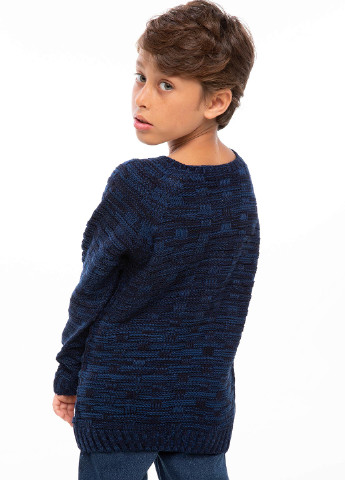 Темно-синий демисезонный свитер джемпер DeFacto