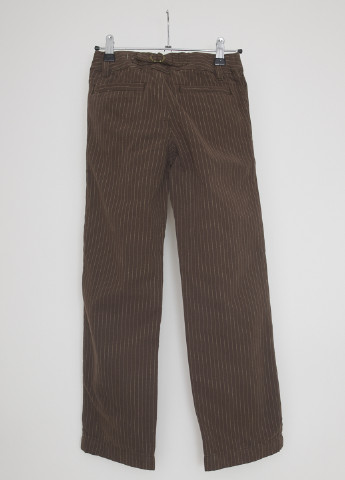 Коричневые кэжуал демисезонные прямые брюки Pepe Jeans