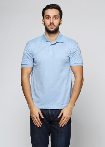 Голубой футболка-поло для мужчин Sol's