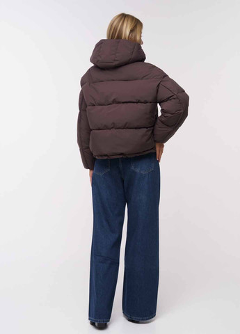 Коричневый зимний Пуховик Fashion