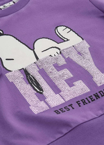 Original Marines світшот персонажі фіолетовий кежуал бавовна, трикотаж