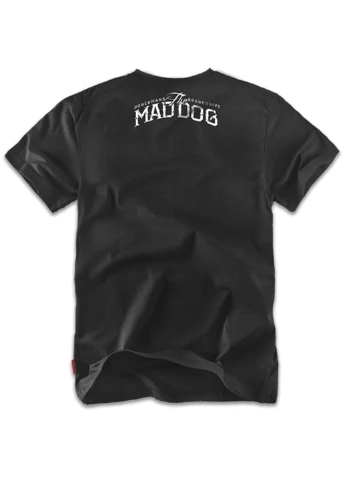 Чорна футболка dobermans mad dog ts69bk Dobermans Aggressive