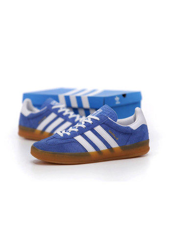 Кросівки H06260 adidas Gazelle Indoor Blue сині демісезони (317231534)