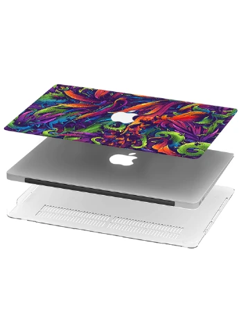 Чехол пластиковый для Apple MacBook Pro Retina 13 A1502 / А1425 Текстура флоры (Flora texture) (6352-2512) MobiPrint (218861901)