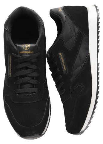 Черные демисезонные кроссовки Nazarenogabrielli