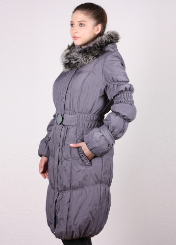 Темно-лиловая зимняя куртка LeeKosta