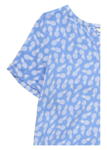 Голубая блуза Tom Tailor