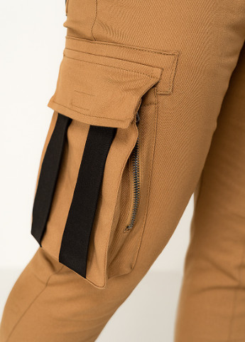 Бежевые демисезонные брюки Redpolo