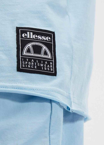 Блакитна футболка shv20027-426 Ellesse Slateno Light