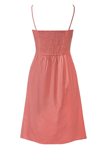 Темно-розовое кэжуал платье клеш Esmara однотонное