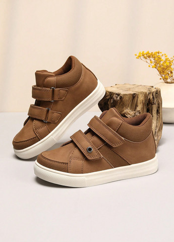 Світло-коричневі осінні кросівки SHEIN