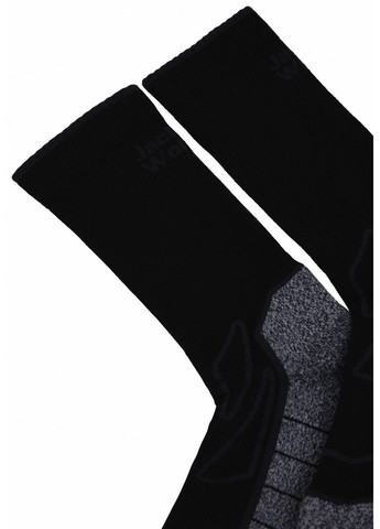 Чорні шкарпетки Jack Wolfskin колор бблои (368322221)