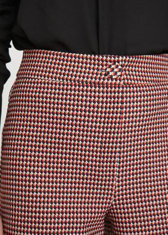 Красные кэжуал демисезонные прямые брюки KOTON