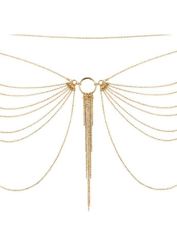 Ланцюжок на трусики або ліф MAGNIFIQUE Waist Chain - Gold, прикраса на тіло Bijoux Indiscrets (255247600)