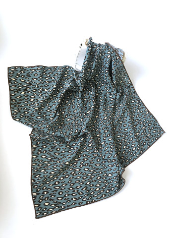 Нарядный матовый платок Лепардовый, 70*70см Mulberry (219722999)