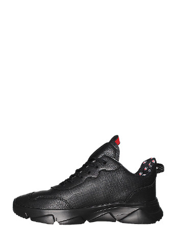 Чорні Осінні кросівки st1098-8 black-black Stilli