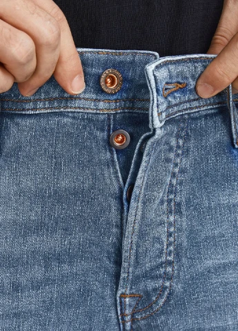 Голубые демисезонные джинсы JACK&JONES