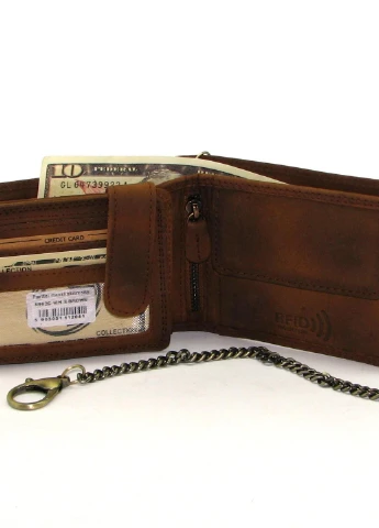 Кошелек мужской N992C-VIN-S BROWN Always Wild (253933201)