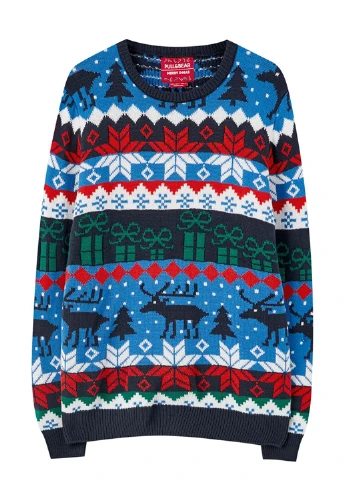 Блакитний демісезонний джемпер джемпер Pull & Bear