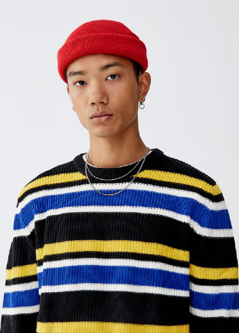 Темно-синій демісезонний джемпер джемпер Pull & Bear