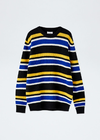 Темно-синій демісезонний джемпер джемпер Pull & Bear