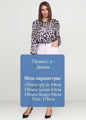 Комбинированный летний комплект (блуза, юбка) Micha