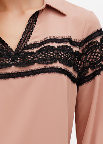 Бежева блуза Sassofono